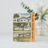 Carte Postale Wisconsin, Gest's Garage, Inn & Cabines, Madison (Debout devant)