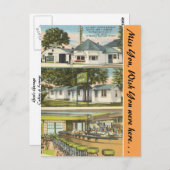 Carte Postale Wisconsin, Gest's Garage, Inn & Cabines, Madison (Devant / Derrière)