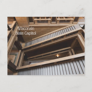 Carte Postale Wisconsin State Capitol Interior