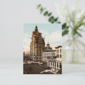 Carte Postale Wisconsin Street Milwaukee (Debout devant)