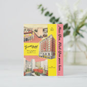 Carte Postale Wisconsin, Towne Hotel, Milwaukee (Debout devant)