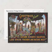 Carte Postale Wisconsin vintage (Devant / Derrière)