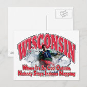Carte Postale Wisconsin Whitewater (Devant / Derrière)