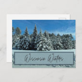 Carte Postale Wisconsin Winters (Devant / Derrière)
