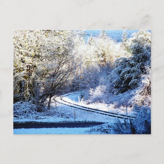 Carte Postale Wise Man Winter - Coquille, Oregon (Devant)