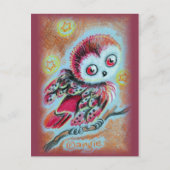 Carte Postale Wise Old Owl (Devant)