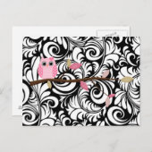 Carte Postale Wise Owl (Devant / Derrière)