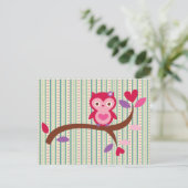 Carte Postale Wise Owl (Debout devant)