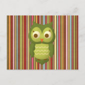 Carte Postale Wise Owl (Devant)
