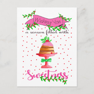 Carte Postale Wishing you a season filled with sweetness