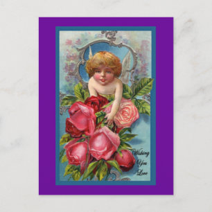 Carte Postale Wishing You Love Postcard