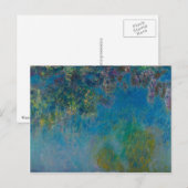 Carte Postale Wisteria Claude Monet (Devant / Derrière)