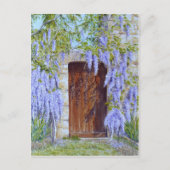Carte Postale wisteria gate card (Devant)