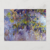 Carte Postale Wisteria (moitié gauche) par Claude Monet (Devant)