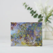 Carte Postale Wisteria par Claude Monet, Merci (Debout devant)