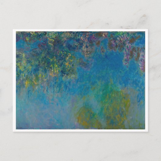 Carte Postale Wisteria par Monet (Devant)