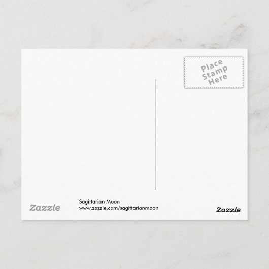 Carte postale WITCH (Dos)