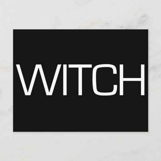 Carte postale WITCH (Devant)
