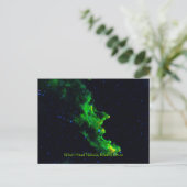 Carte Postale Witch Head Nebula espace profond image astronomie (Debout devant)
