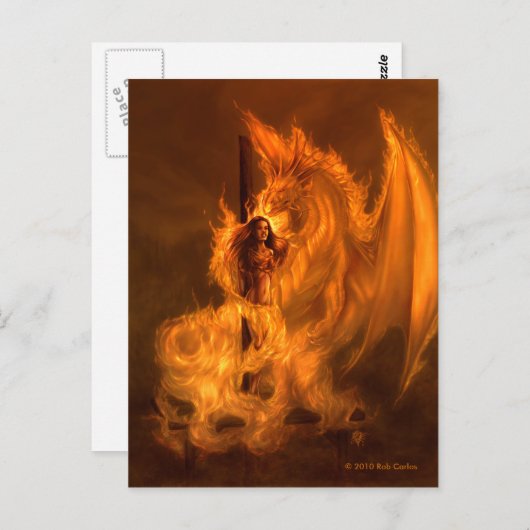 Carte postale Witchburn (Devant / Derrière)