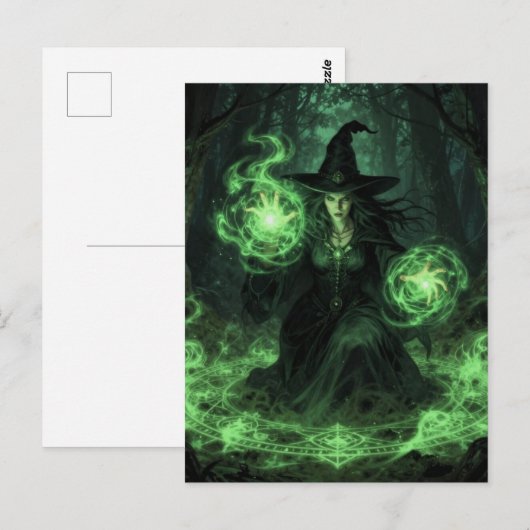 Carte Postale Witchcraft  (Devant / Derrière)