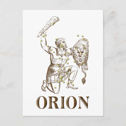 Carte Postale WITS : Orion (Devant)