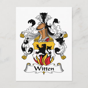Carte Postale Witten Family Crest