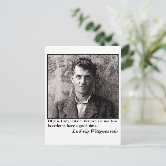 Carte Postale wittgenstein (Debout devant)