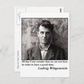 Carte Postale wittgenstein (Devant / Derrière)