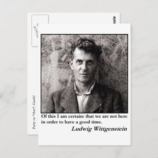 Carte Postale wittgenstein (Devant / Derrière)