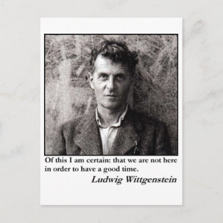 Carte Postale wittgenstein