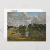 Carte Postale Wivenhoe Park, Essex par John Constable Postcard (Devant / Derrière)