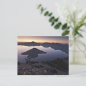 Carte Postale Wizard Island à l'aube, Parc national de Crater La (Debout devant)