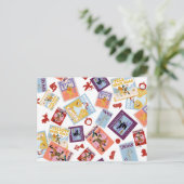 Carte Postale Wizard of Oz™ Character Print Toss Pattern (Debout devant)