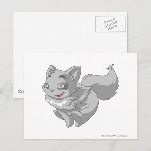 Carte Postale Wocky Silver (Devant / Derrière)