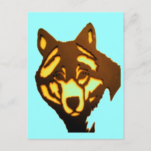 Carte postale Wolf 1 (Devant)