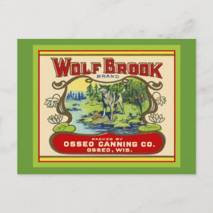 Carte Postale Wolf Brook Wisconsin