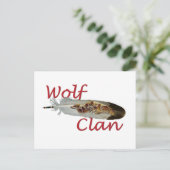 Carte Postale Wolf Clan (Debout devant)