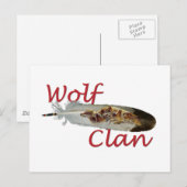 Carte Postale Wolf Clan (Devant / Derrière)
