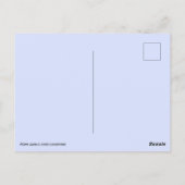 Carte postale Wolf couvert de neige (Dos)