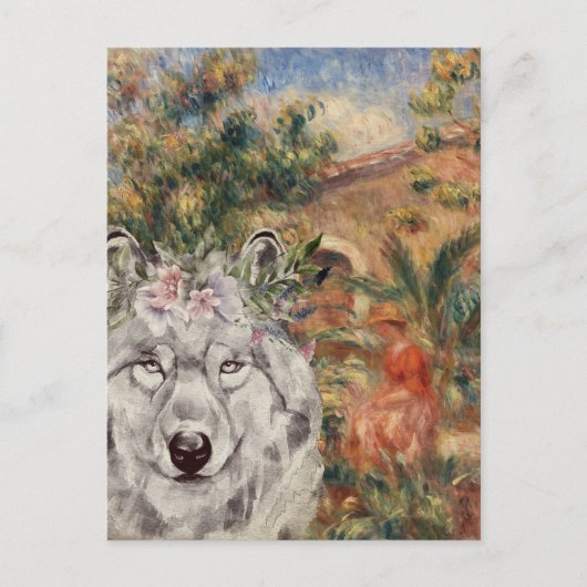 Carte Postale Wolf et la ferme de Renoir (Devant)