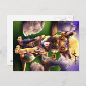 Carte postale Wolf Gang The Pup German Sheberge (Devant / Derrière)