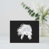 Carte Postale Wolf Headdress (Debout devant)