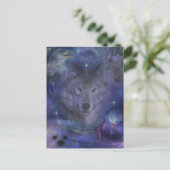 Carte Postale Wolf - Leader du Pack (Debout devant)