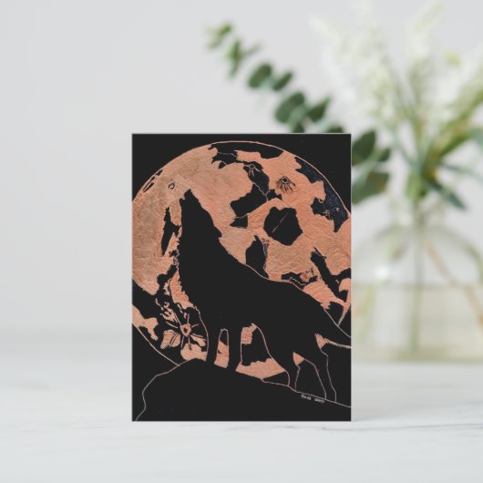 Carte Postale Wolf Moon (Debout devant)