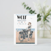 Carte postale Wolf Motorcycles (Debout devant)