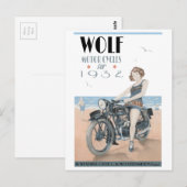 Carte postale Wolf Motorcycles (Devant / Derrière)