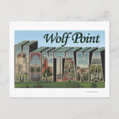 Carte Postale Wolf Point, Montana (Devant)