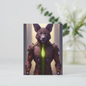 Carte Postale Wolf Sci Fi (Debout devant)