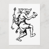 Carte Postale Wolf Shaman (Devant)